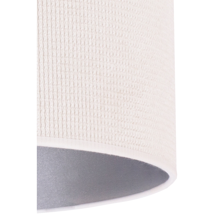 Duolla - Tafellamp LYON 1xE27/15W/230V diameter 30 cm crème