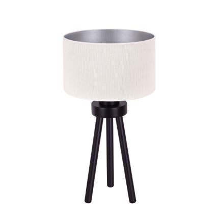 Duolla - Tafellamp LYON 1xE27/15W/230V diameter 30 cm crème