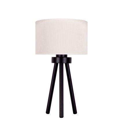 Duolla - Tafellamp LYON 1xE27/15W/230V diameter 30 cm crème