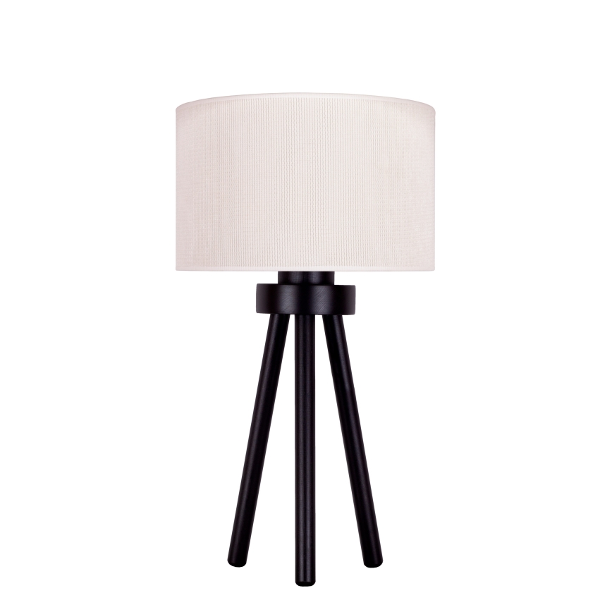 Duolla - Tafellamp LYON 1xE27/15W/230V diameter 30 cm crème