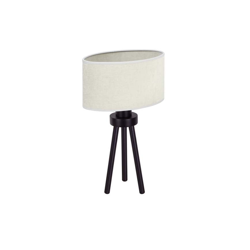 Duolla - Tafellamp OVAL 1xE27/15W/230V diameter 30 cm grijs