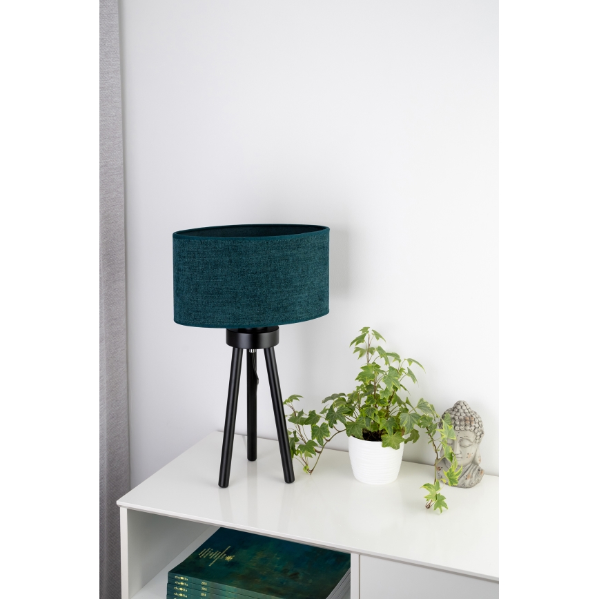Duolla - Tafellamp OVAL 1xE27/15W/230V diameter 30 cm groen