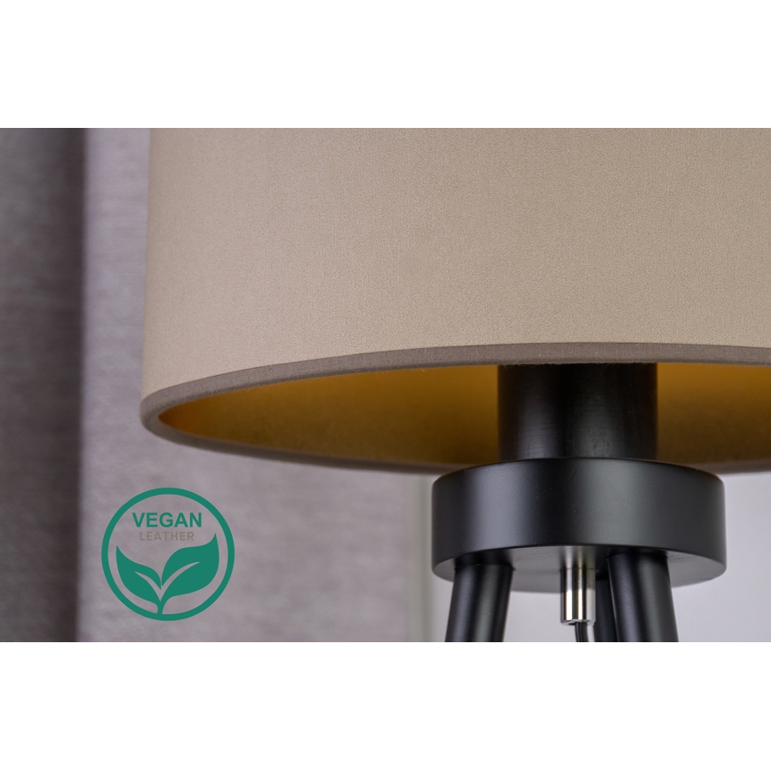 Duolla - Tafellamp OVAL VEGAN 1xE27/15W/230V diameter 30 cm beige