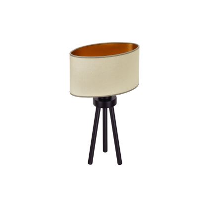 Duolla - Tafellamp OVAL VEGAN 1xE27/15W/230V diameter 30 cm beige