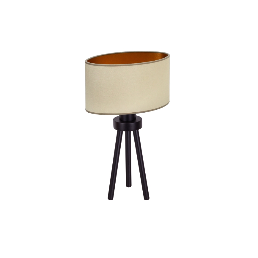 Duolla - Tafellamp OVAL VEGAN 1xE27/15W/230V diameter 30 cm beige