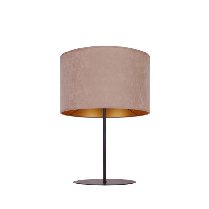 Duolla - Tafellamp ROLLER 1xE14/15W/230V diameter 20 cm beige/goud