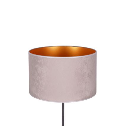 Duolla - Tafellamp ROLLER 1xE14/15W/230V diameter 20 cm grijs/goud