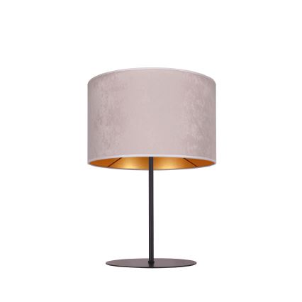 Duolla - Tafellamp ROLLER 1xE14/15W/230V diameter 20 cm grijs/goud