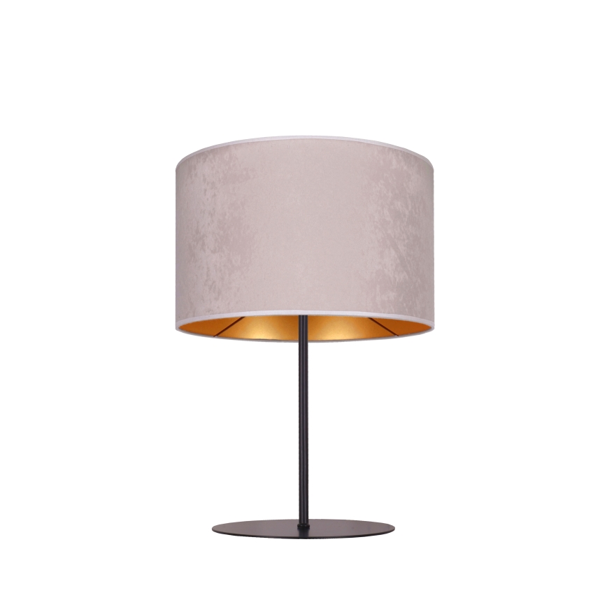 Duolla - Tafellamp ROLLER 1xE14/15W/230V diameter 20 cm grijs/goud