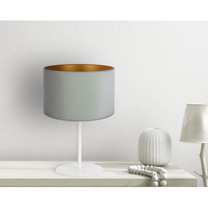 Duolla - Tafellamp ROLLER 1xE14/15W/230V diameter 20 cm licht groen/goud