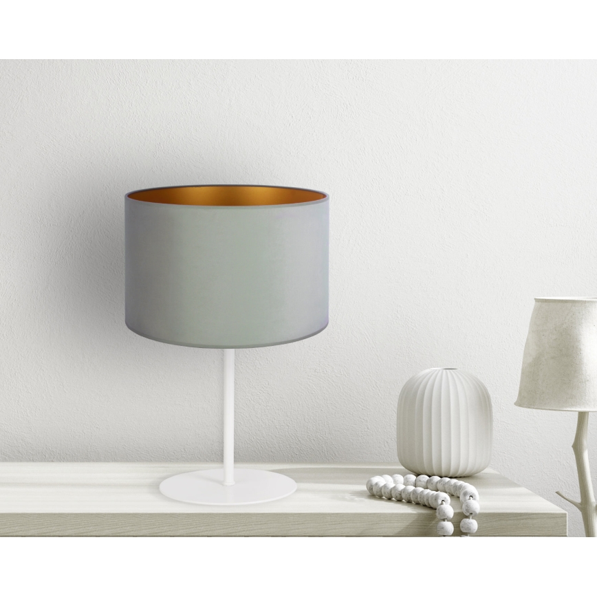 Duolla - Tafellamp ROLLER 1xE14/15W/230V diameter 20 cm licht groen/goud