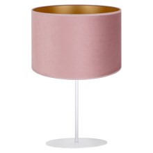 Duolla - Tafellamp ROLLER 1xE14/15W/230V roze/gouden