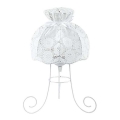 Duolla - Tafellamp SYMPHONY 1xE27/40W/230V diameter 28 cm wit
