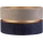 Duolla - Universele lampenkap DUO E27 diameter 40 cm grijs/blauw/goud