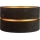 Duolla - Universele lampenkap DUO E27 diameter 40 cm zwart/goud