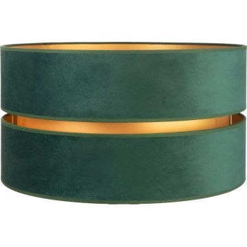 Duolla - Universele lampenkap DUO E27 pr. 40 cm groen/goud