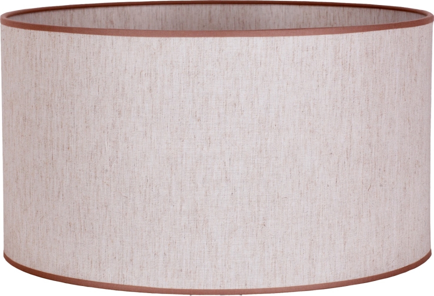 Duolla - Universele lampenkap E27 diameter 35 cm beige