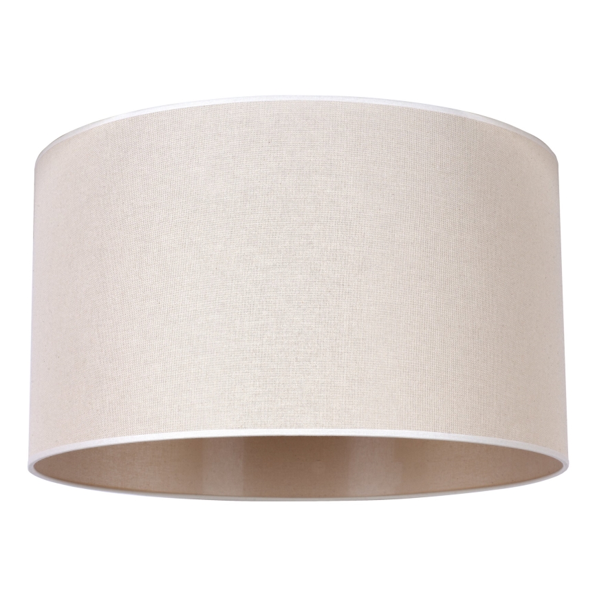 Duolla - Universele lampenkap ROLLER E27 diameter 40 cm beige