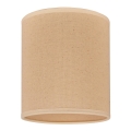 Duolla - Universele ROLLER lampenkap E27 pr. 13 cm beige