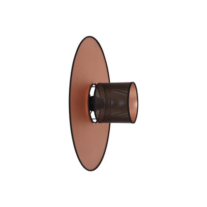 Duolla - Wandlamp TOKYO SHINY 1xE27/15W/230V diameter 50 cm koper/zwart