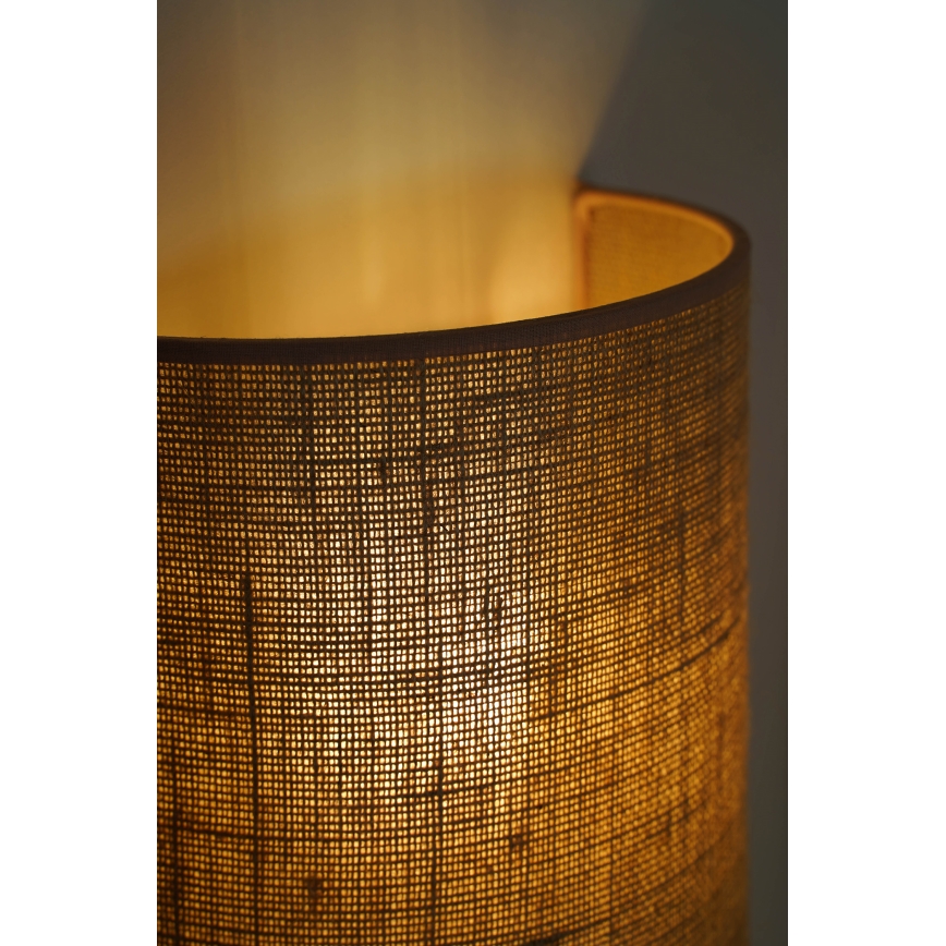 Duolla - Wandlamp YUTE 1xE27/15W/230V diameter 20 cm bruin