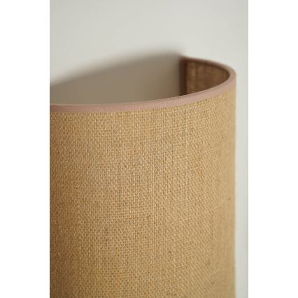 Duolla - Wandlamp YUTE 1xE27/15W/230V diameter 20 cm bruin