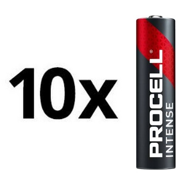 Duracell - 10 st. Alkaline batterij Procell Intense LR03/AAA 1,5V 1465 mAh