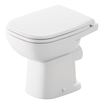Duravit 21080900002 - Staand toilet D-CODE keramiek/glanzend wit