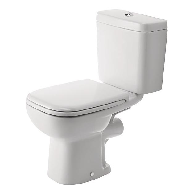 Duravit 21110900002 - WC-combinatie D-CODE keramiek/glanzend wit