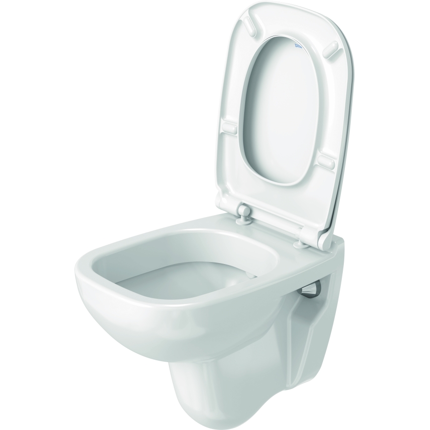 Duravit 22110900002 - Hangend toilet D-CODE keramiek/glanzend wit