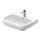 Duravit 23106500002 - Hangende wastafel D-CODE 65 x 50 cm, keramiek, glanzend wit
