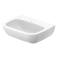 Duravit 23115500702 - Wandhangend wastafel D-CODE 55x43 cm keramiek/glanzend wit
