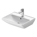 Duravit 2366550000 - Wandhangend wastafel D-NEO 55 x 44 cm, keramiek, glanzend wit
