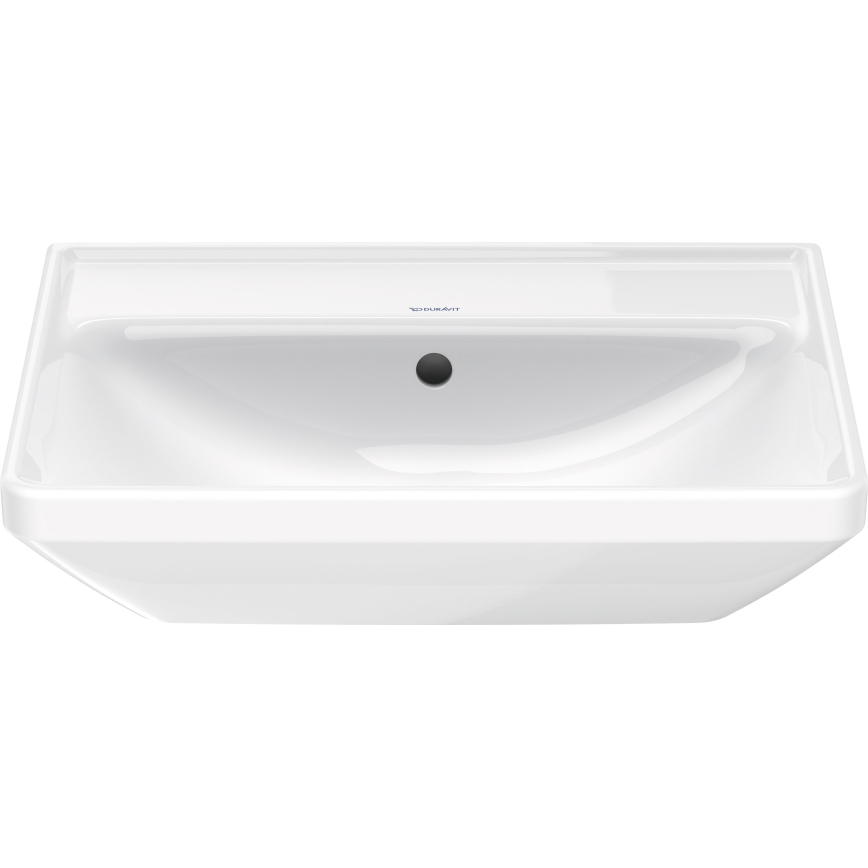 Duravit 2366550060 - Hangend wastafel D-NEO 55 x 44 cm, keramiek, glanzend wit