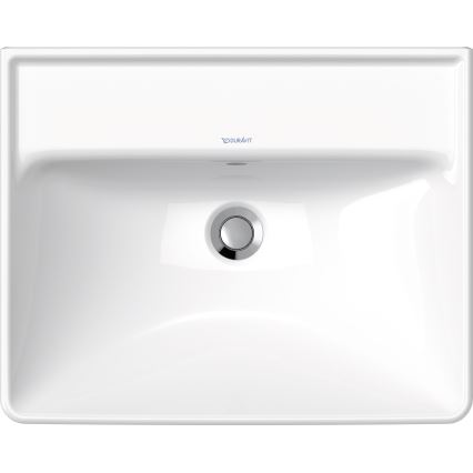 Duravit 2366550060 - Hangend wastafel D-NEO 55 x 44 cm, keramiek, glanzend wit