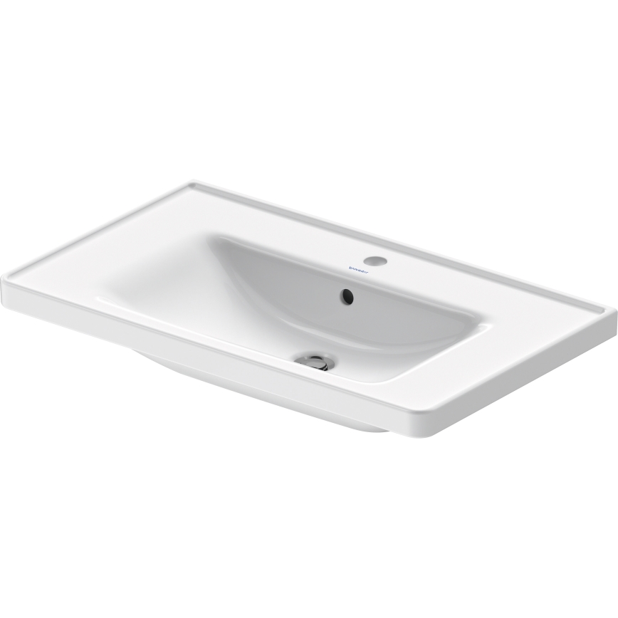 Duravit 2367800000 - Wandhangende wastafel D-NEO 80x48 cm keramiek/glanzend wit