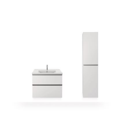 Duravit 2367800000 - Wandhangende wastafel D-NEO 80x48 cm keramiek/glanzend wit