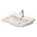 Duravit 23996000002 - Wastafel D-CODE 60x48 cm, hangend, keramiek, glanzend wit