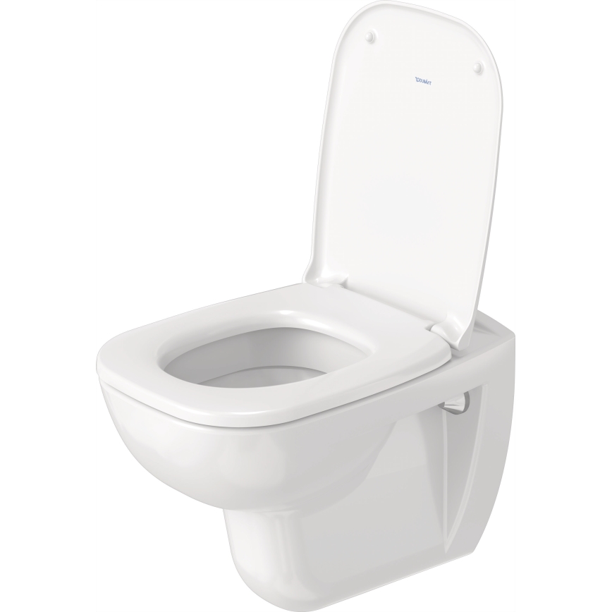 Duravit 25350900002 - Hangend toilet D-CODE keramiek/hoogglans wit