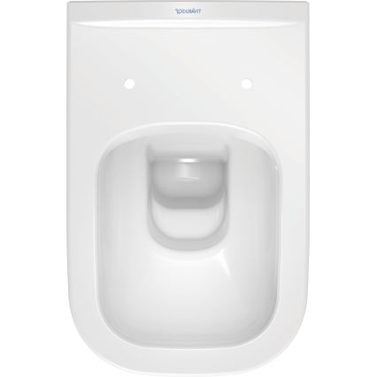 Duravit 25700920002 - Hangend spoelrandloos WC D-CODE keramiek/glanzend wit
