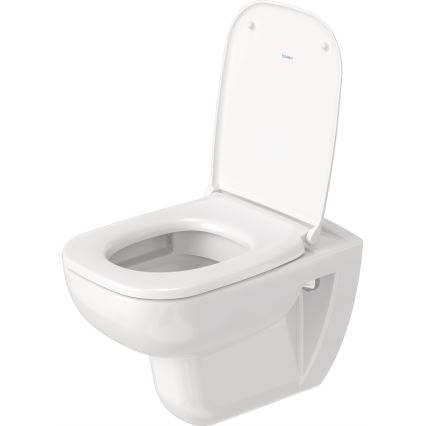 Duravit 25700920002 - Hangend spoelrandloos WC D-CODE keramiek/glanzend wit