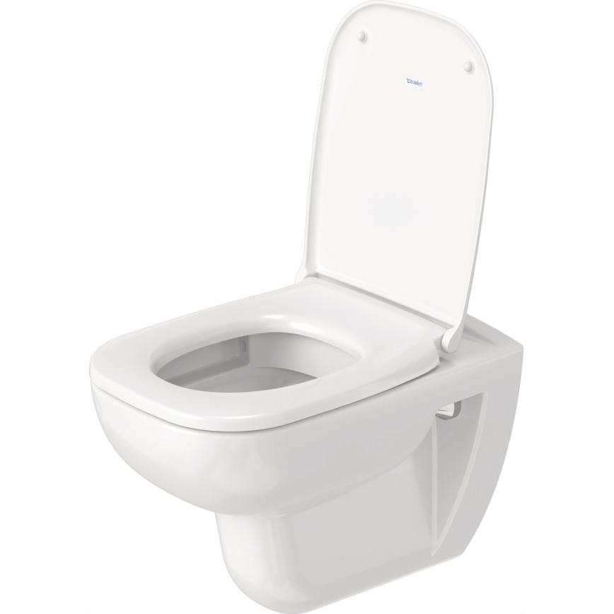 Duravit 25700920002 - Hangend spoelrandloos WC D-CODE keramiek/glanzend wit