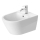 Duravit 27271500002 - Hangend bidet D-CODE keramiek/glanzend wit