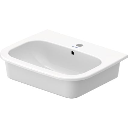 Duravit 337540000 - Inbouwwastafel D-CODE 54,5x43,5 cm keramiek/glanzend wit