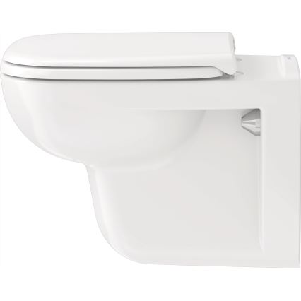 Duravit 45351900A1 - Hangend toilet met toiletbril D-CODE keramiek/hoogglans wit