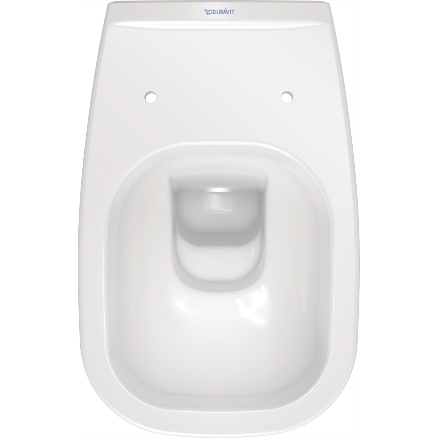 Duravit 45351900A1 - Hangend toilet met toiletbril D-CODE keramiek/hoogglans wit