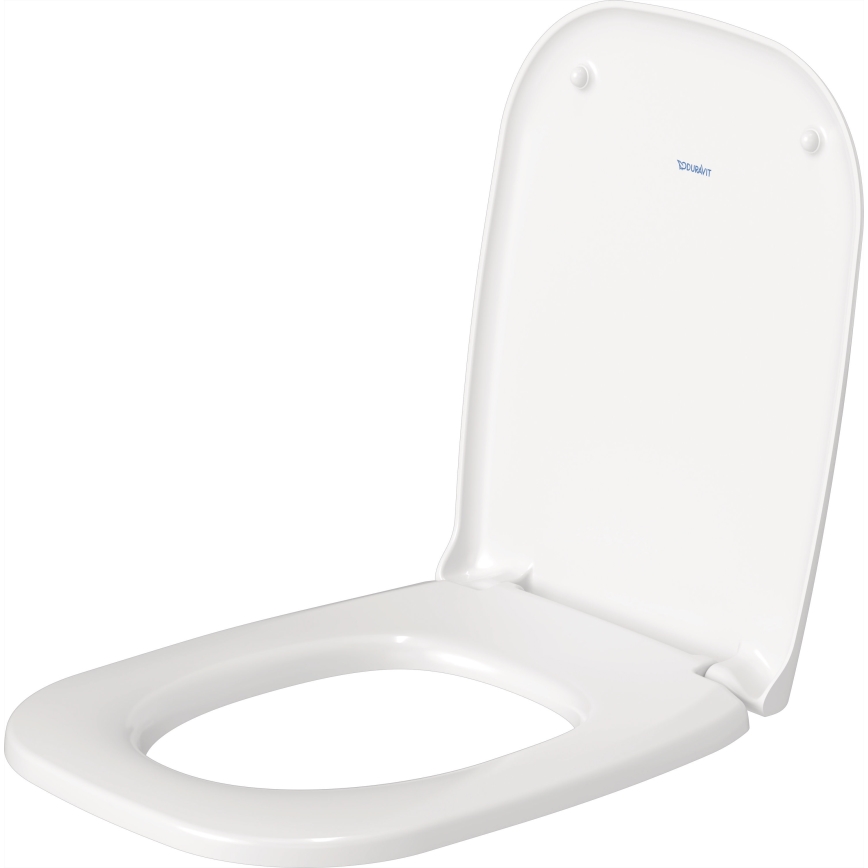 Duravit 45351900A1 - Hangend toilet met toiletbril D-CODE keramiek/hoogglans wit