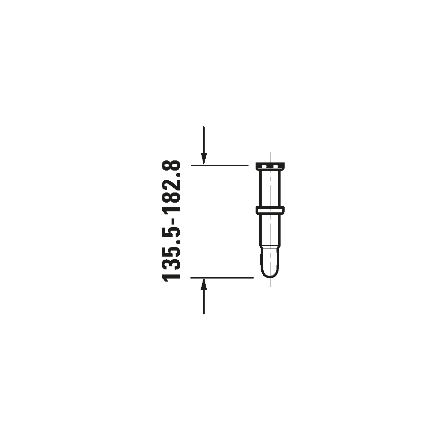 Duravit 50260000 - Wastafelsifon UNIVERSAL glanzend chroom