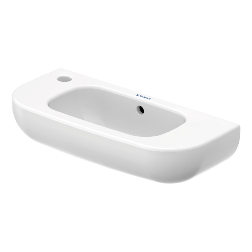 Duravit 7065000092 - Wandgemonteerde wastafel D-CODE 50x22 cm keramiek/glanzend wit