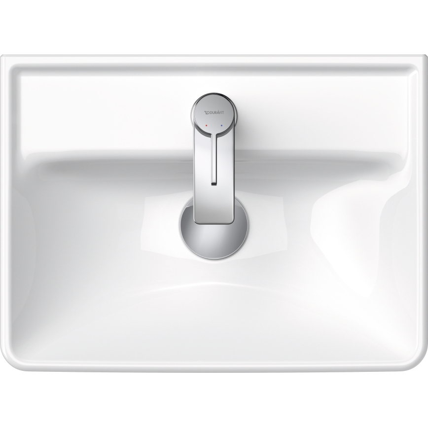 Duravit 738450041 - Wandhangende wastafel D-NEO 45x33,5 cm keramiek/glanzend wit